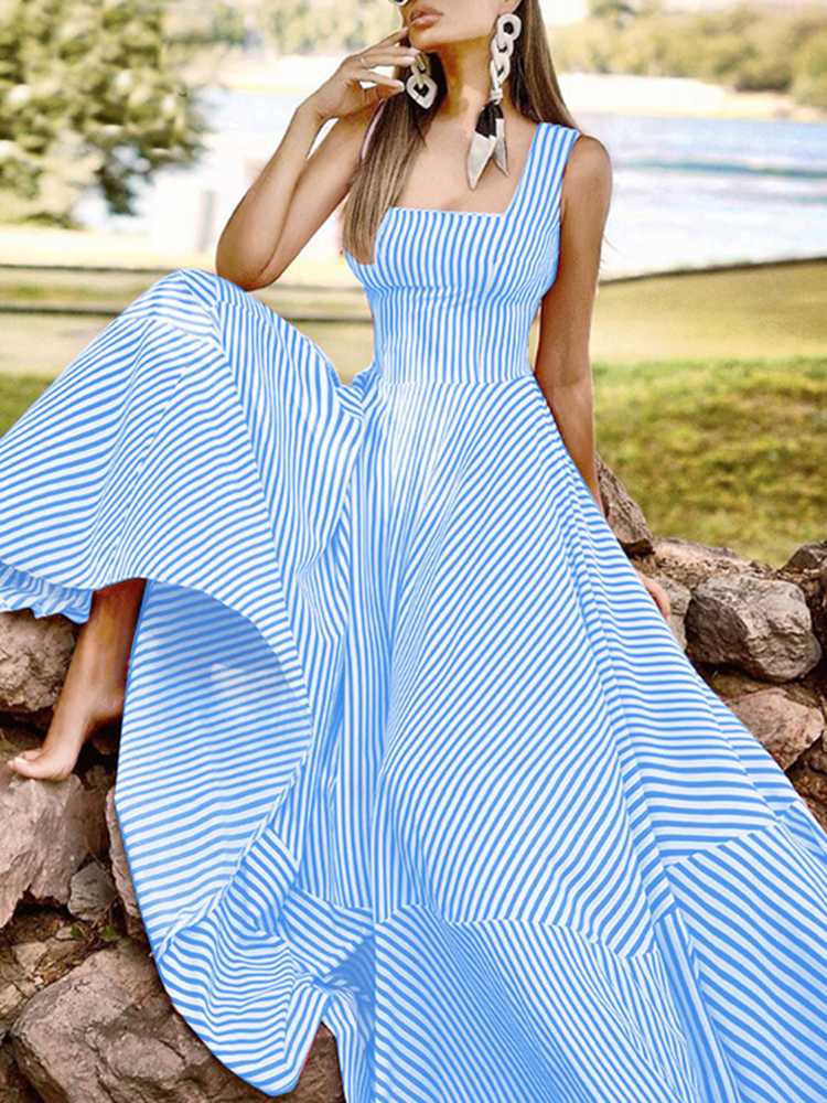 2023 Summer France Elegant Maxi Dress for Women