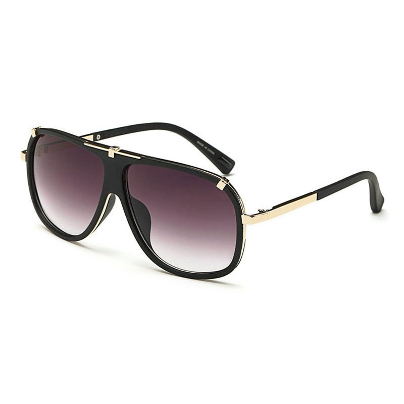 SHAUNA Retro Men Square Sunglasses Brand Designer Fashion Women Gradient Lens Glasses UV400