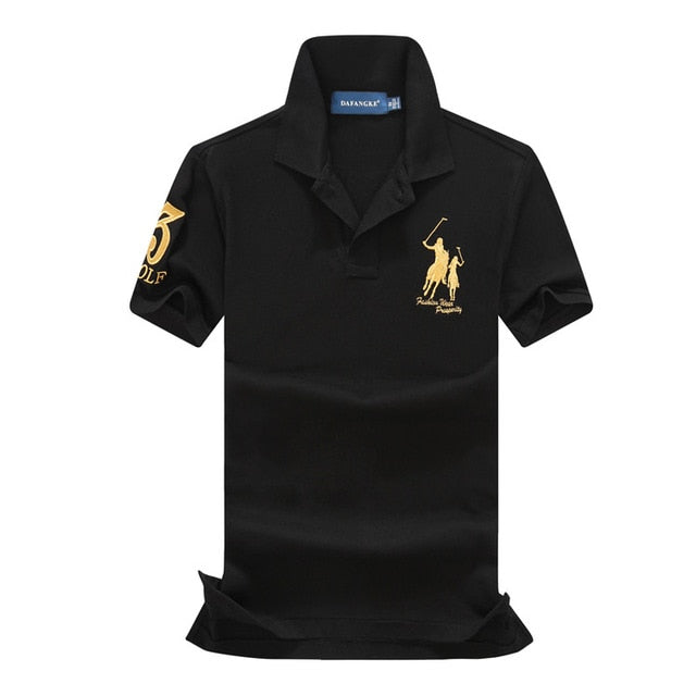 Men Solid Casual Polo Tee Shirt