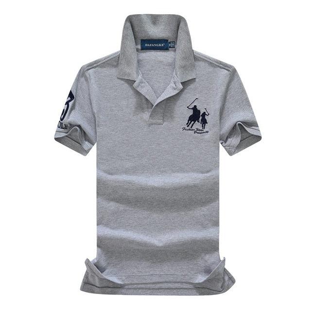 Polo High Quality Slim Fit  Casual Men Shirts