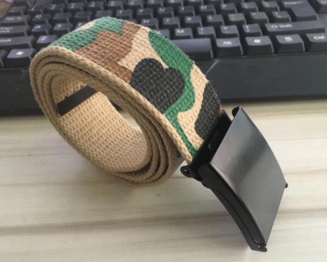 New Men Unisex Army Tactical Waist Belt