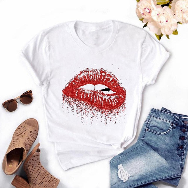 Women Plus Sizes Graphic Tees