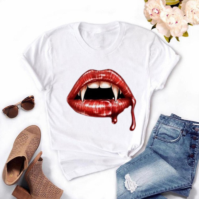 Women Plus Sizes Graphic Tees