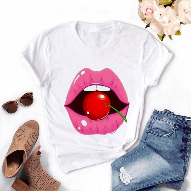 Women Plus Sizes Graphic Tees