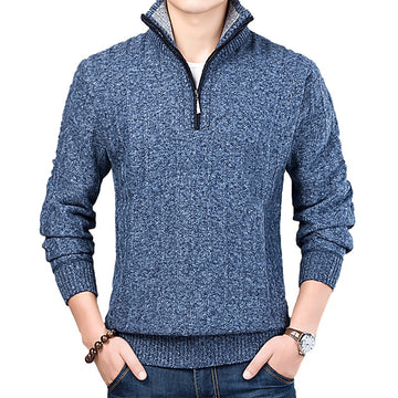 New Winter Men's Sweater Casual Pullover