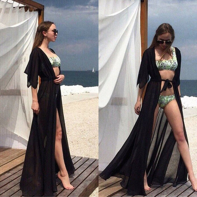2021 Summer Sexy Beach Cover Up Women Dress