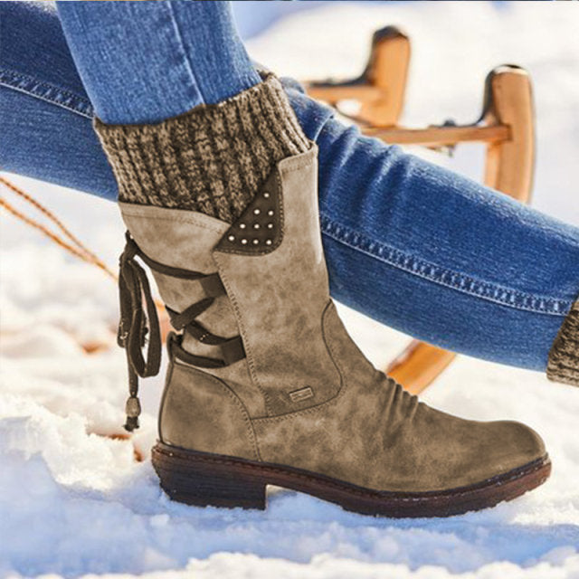 Women Winter Mid-Calf Boots