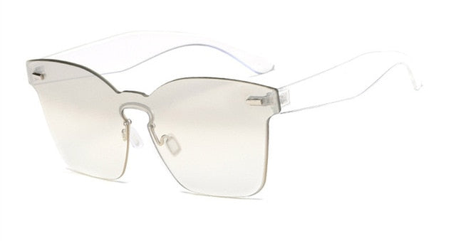 ZXWLYXGX 2018 Fashion Goggle New Sunglasses Women Men Brand Wholesale Eyewear Mirror oculos gafas de sol feminino mujer uv400